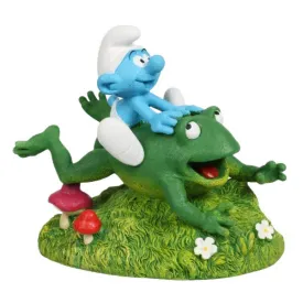 diverse-smurf-with-frog-rysunek