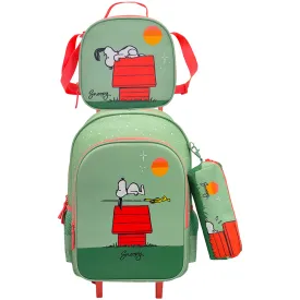 snoopy-set-funcional-10l-wheeled-backpack-3-units