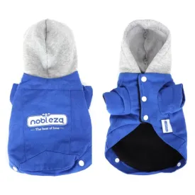 nobleza-color-contrasted-patchwork-denim-狗夹克