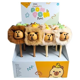 puckator-fluffig-pompom-capybara-penna