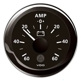 vdo-amperometro-black-scale-60-0-60a
