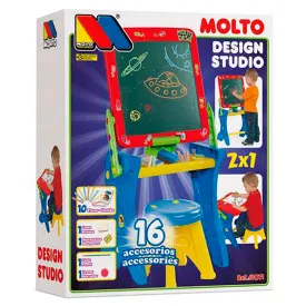 molto-带黑板和16件配件的桌子-90-cm