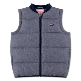 levis---batwing-emb-puffer-ベスト