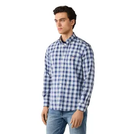 faconnable-plaid-birdie-langarmhemd