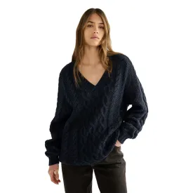 wrangler-pull-v-neck-cable-knit