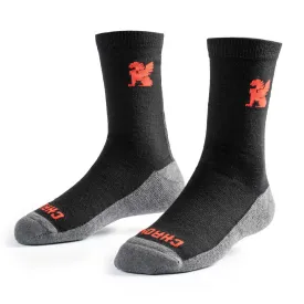 chrome-merino-reflective-socks