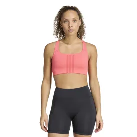 adidas-optime-workout-3-stripes-中强度运动胸罩