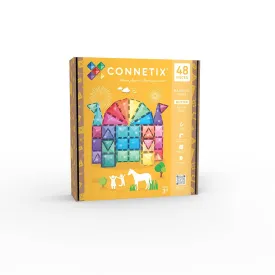 connetix-glitter-castle-pack-건설-게임-48-조각