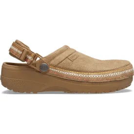 crocs-zuecos-classic-crafted-vegan-suede-stitch