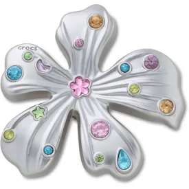 jibbitz-silver-meta-gem-flower-참