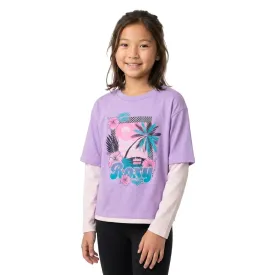 roxy-rain-falls-kortarmet-t-skjorte