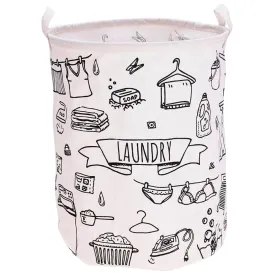 basics-laundry-bag-clothes-basket-assorted