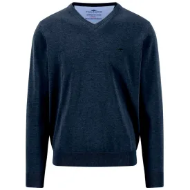 fynch-hatton-1614211-pullover-mit-v-ausschnitt