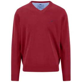 fynch-hatton-1614211-pullover-mit-v-ausschnitt