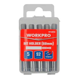 workpro-magnetisk-bitholder-60mm-5-stykker