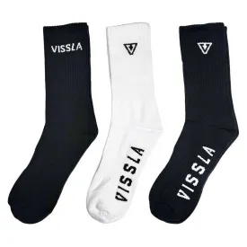vissla-logo-中筒袜-3-双