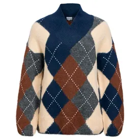vila-brenda-pullover-mit-v-ausschnitt