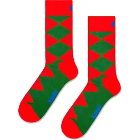 happy-socks-Носки-crew-argyle