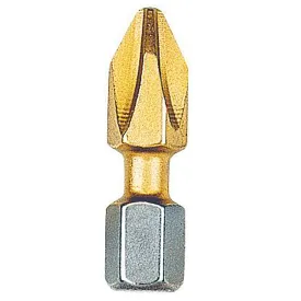 witte-phillips-bitflex-tin-1-4-short-ph2x25-kruiskopschroevendraaierbit