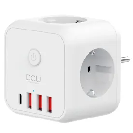 dcu-tecnologic-3-tomas---4-usb-电源插座
