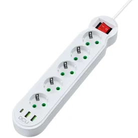 dcu-tecnologic-regleta-5-tomas---3-usb