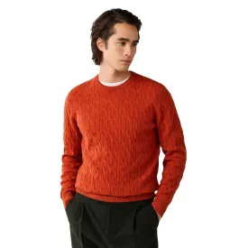 hackett-pull-lambswool-cable-crew
