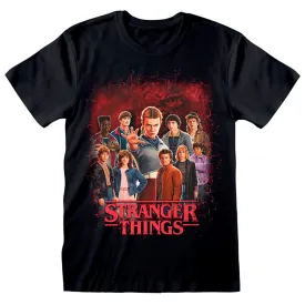 heroes-inc-stranger-things-group-반팔-티셔츠