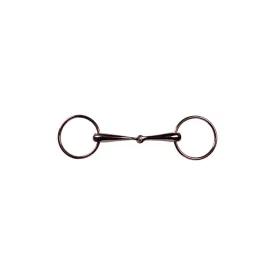 hkm-loose-ring-anatomic-rosegold-snaffle-18mm
