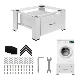 maclean-mc-117-w-washing-machine-stacker