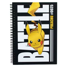mad-monkey-pokemon-battle-pikachu-a5-notebook