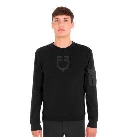 equestro-fleece-patch-pocket-roundneck-troja