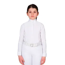 equestro-hunter-competitition-buttons-junior-langarmad-polo