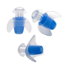 one size Zoggs Unisex Aqua Plugs Schwimmen Ohrstöpsel Ergonomisch Blau 