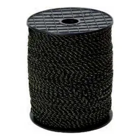 Fil De Pêche Dyneema Revêtu - SK75, Bobine 50 M, 1,5 Mm - Charge Rupture 120 Kg - Résistant Sel Et UV - Orange Avec Inserts Gris - 11