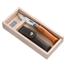 opinel-navaja-wooden-gift-box-n-8-sheath