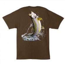 al-agnew-trout-on-a-fly-short-sleeve-t-shirt