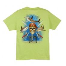 guy-harvey-t-shirt-a-manches-courtes-pirate-shark