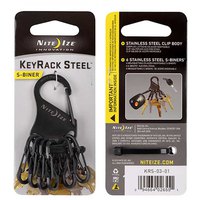 nite-ize-nyckelring-keyrack-steel-s-biner-6-enheter