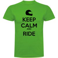 Kruskis Kortärmad T-shirt Keep Calm And Ride