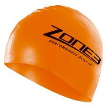Zone3 Silicone Hi Vis Swimming Cap