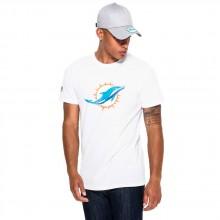 New era Miami Dolphins Team Logo Kurzärmeliges T-shirt