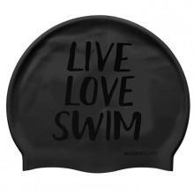 Buddyswim Svømmehætte Live Love Swim Silicone