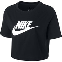 Nike T-Shirt Manche Courte Sportswear Essential Icon Futura Crop