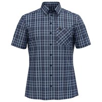 odlo-nikko-check-korte-mouwen-overhemd