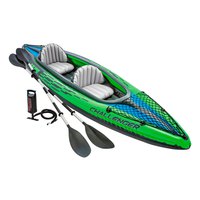 Intex Gonflable+ Challenger K2 2 Pagaies Kayak
