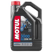 Motul 油 3000 20W50 4T 4L