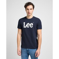 lee-kortarmad-t-shirt-wobbly-logo