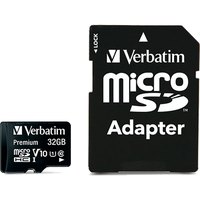 verbatim-premium-micro-sd-class-10-32-ГБ-sd-Адаптер-объем-памяти-Визитная-Карточка