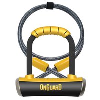 OnGuard Pitbull DT U-Lock With Cable 120 x 10 mm