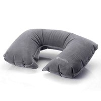 Travel blue Inflatable Travel Neck Pillow